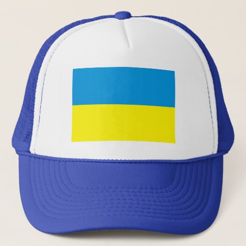 Ukrainian Flag Blue and Yellow Golf or Trucker Hat