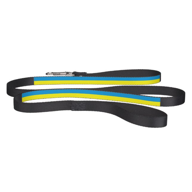 Ukrainian Flag Blue and Yellow Pet Leash (Full)