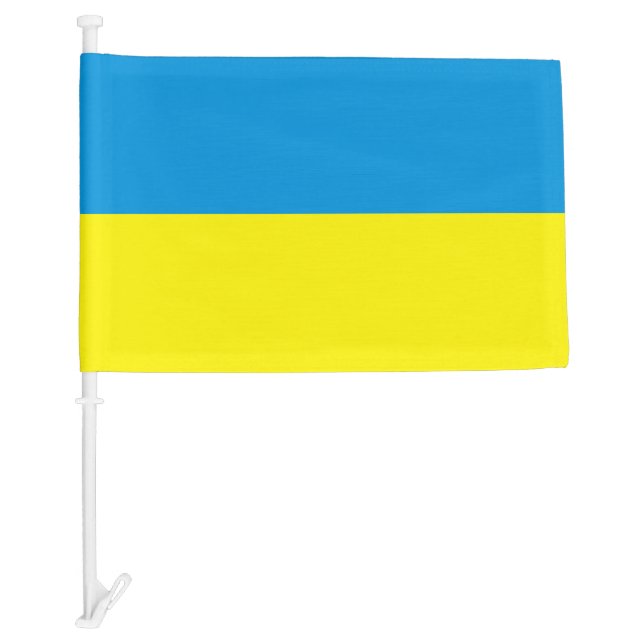Ukrainian Flag Blue and Yellow Slava Ukraine (Front)