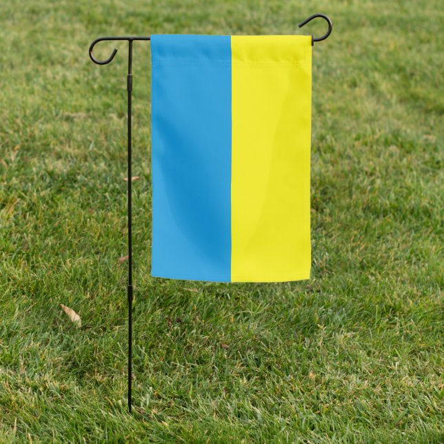 Ukrainian Flag Blue and Yellow Slava Ukraine (In SItu)