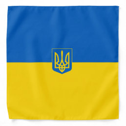 Ukrainian flag-Coat of arms Bandana