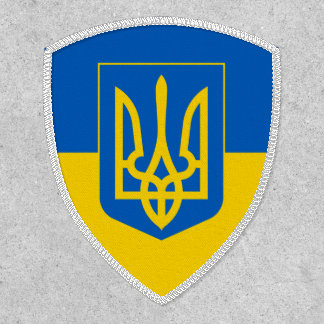 Ukrainian Flag & Coat of Arms, Flag of Ukraine Patch