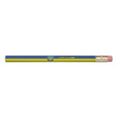 Ukrainian flag-coat of arms pencil (Front)