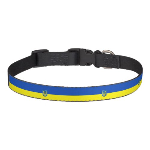 Ukrainian flag_Coat of arms Pet Collar