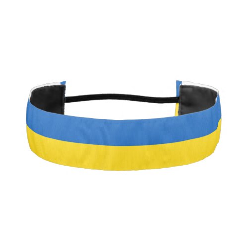 Ukrainian Flag Colors Athletic Headband