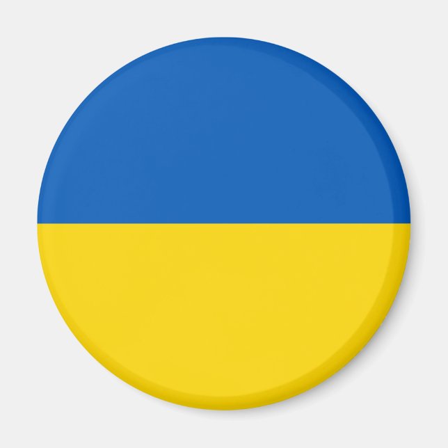 Ukrainian Flag Colors Magnet (Front)