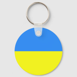 Ukrainian Flag Keychain
