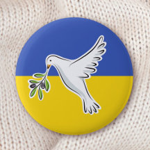 Ukrainian flag peace in Ukraine dove anti war