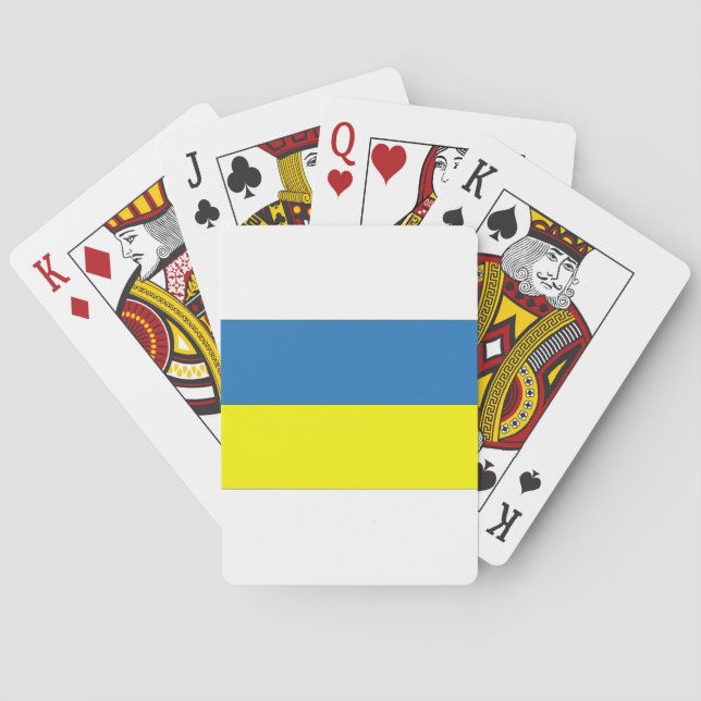 Ukrainian Flag Poker Cards (Back)