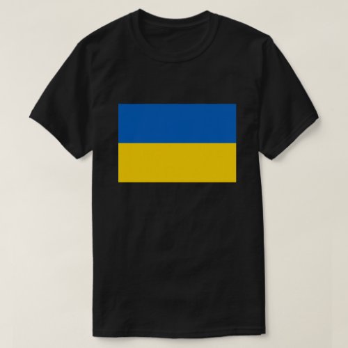 Ukrainian Flag Solidarity T_Shirt