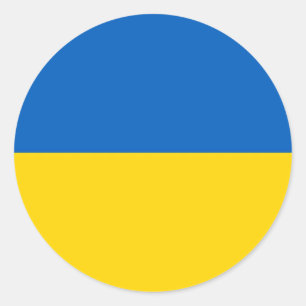 Ukrainian Flag Sticker