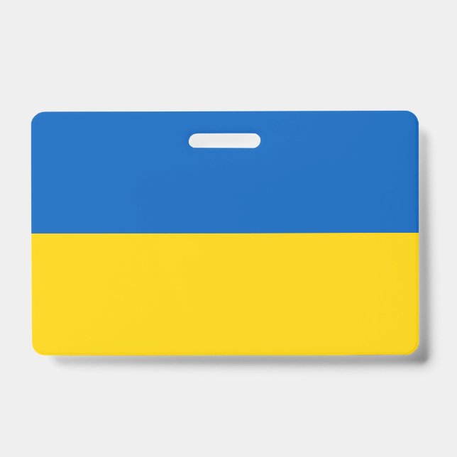 Ukrainian Flag (Ukraine) Badge (Front)