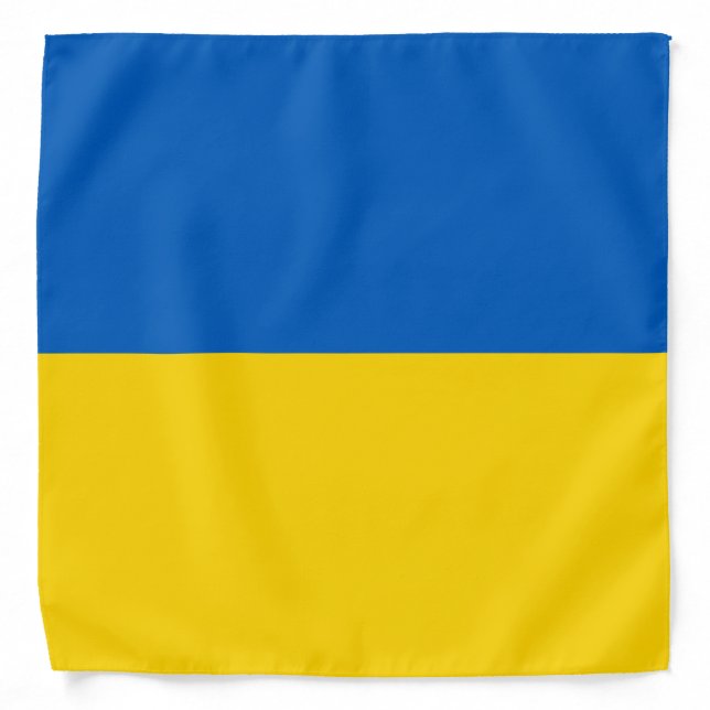 Ukrainian Flag (Ukraine) Bandana (Front)
