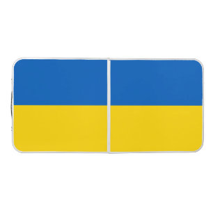 Ukrainian Flag (Ukraine) Beer Pong Table