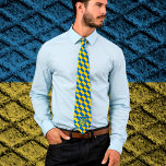 Ukrainian Flag & Ukraine business, patriot /sports Neck Tie<br><div class="desc">Neck Ties (Business): Ukraine & Ukrainian flag fashion pattern - love my country,  travel,  holiday,  patriots / sports fans</div>