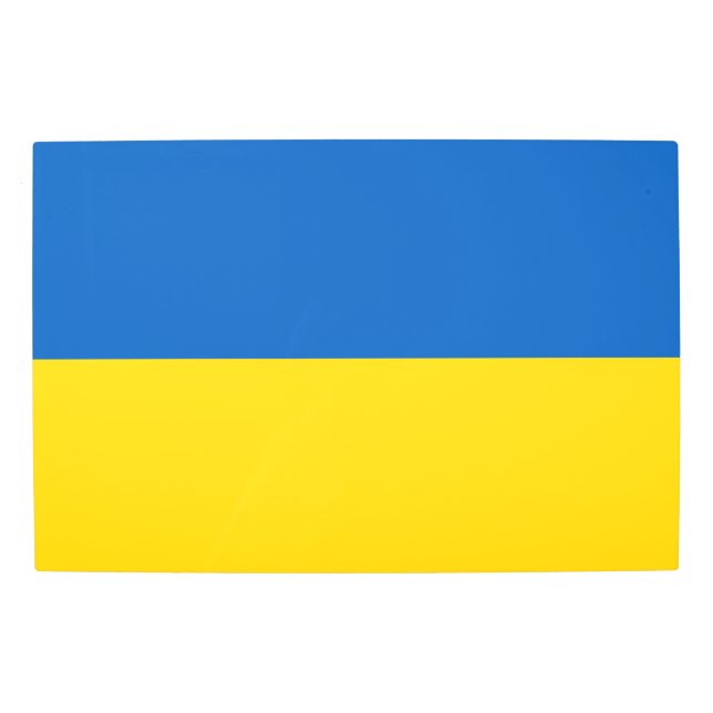 Ukrainian Flag (Ukraine) Metal Print (Front)