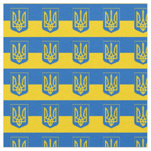 Ukrainian Flag & Ukraine, Trendy Fabric /fashion