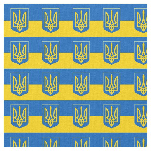 Ukrainian Flag & Ukraine, Trendy Fabric /fashion