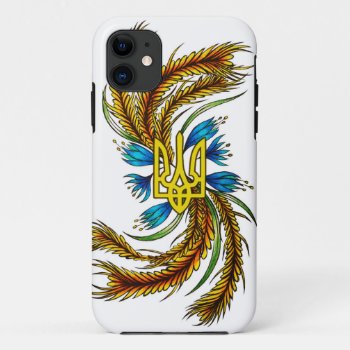 Ukrainian Floral Iphone 11 Case by GenesysArt at Zazzle