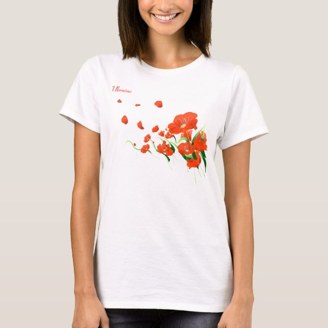 Ukrainian flowers. Tank top (Front)