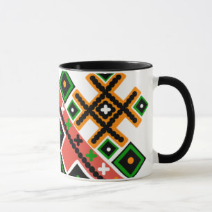 Ukrainian Folk Art Inspired Mug