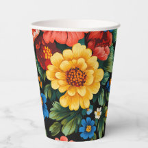 Ukrainian folk art pattern