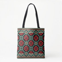 Ukrainian folk seamless pattern Tote Bag