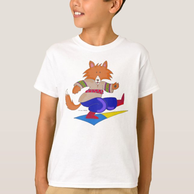 Ukrainian Foxy Dancer T-Shirt (Front)