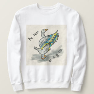 Ukrainian free goose sweatshirt