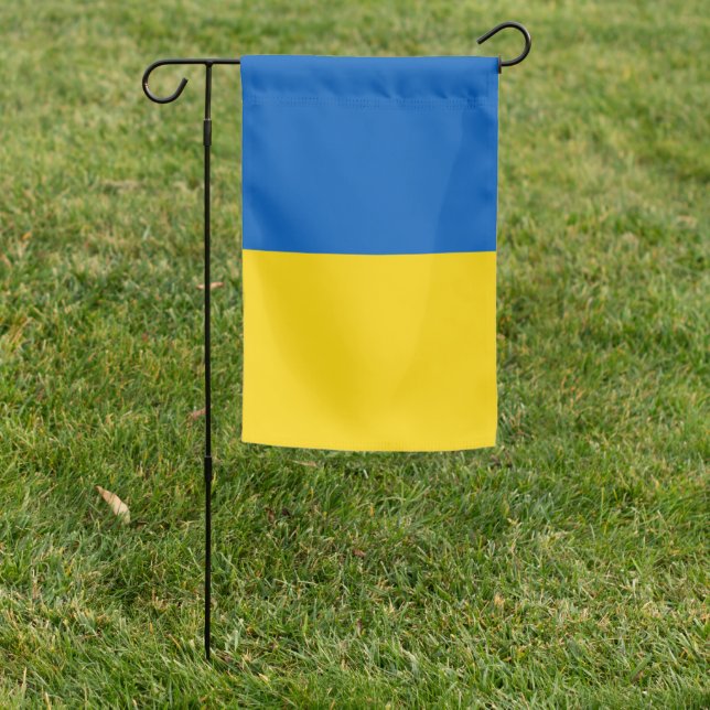Ukrainian Garden Flag (In SItu)