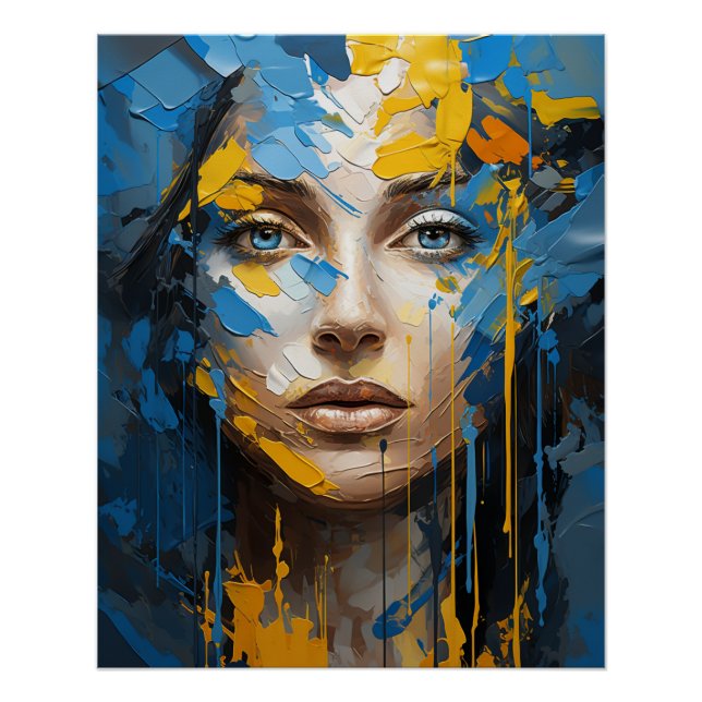 Ukrainian girl Glossy Poster (Front)