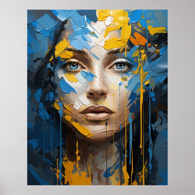 Ukrainian girl poster (Front)