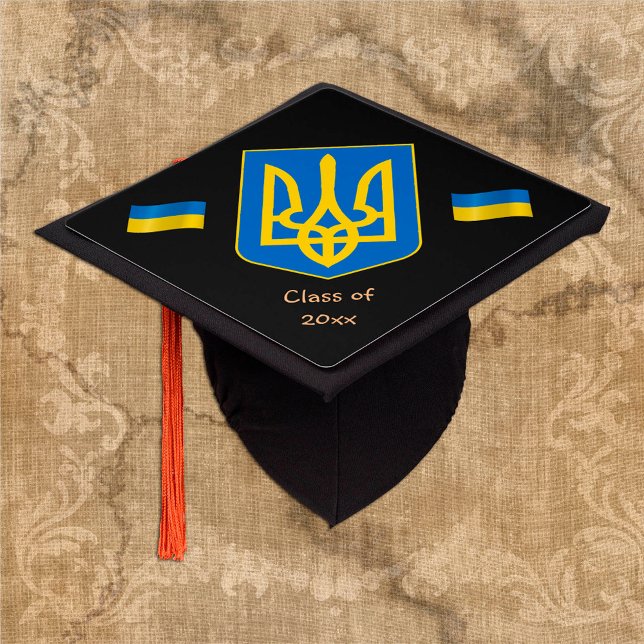 Ukrainian Graduate & Ukraine students / University Graduation Cap Topper (Creator Uploaded)