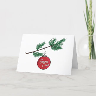 Ukrainian Greeting Card - Christmas Holiday