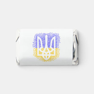 Ukrainian heraldry trident tryzub scattering stars hershey's miniatures