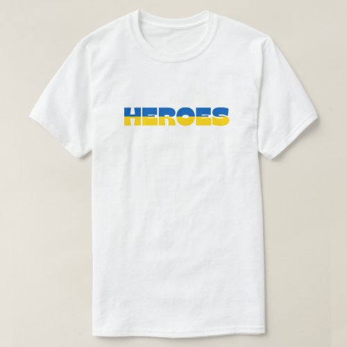 Ukrainian Heroes Solidarity T_Shirt