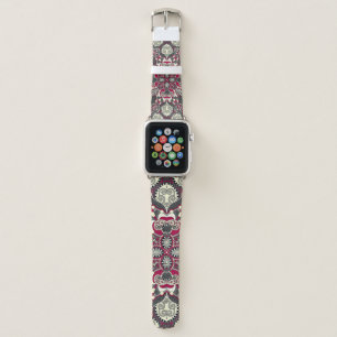 Ukrainian Karakoko: Silk Neck Scarf Design Apple Watch Band