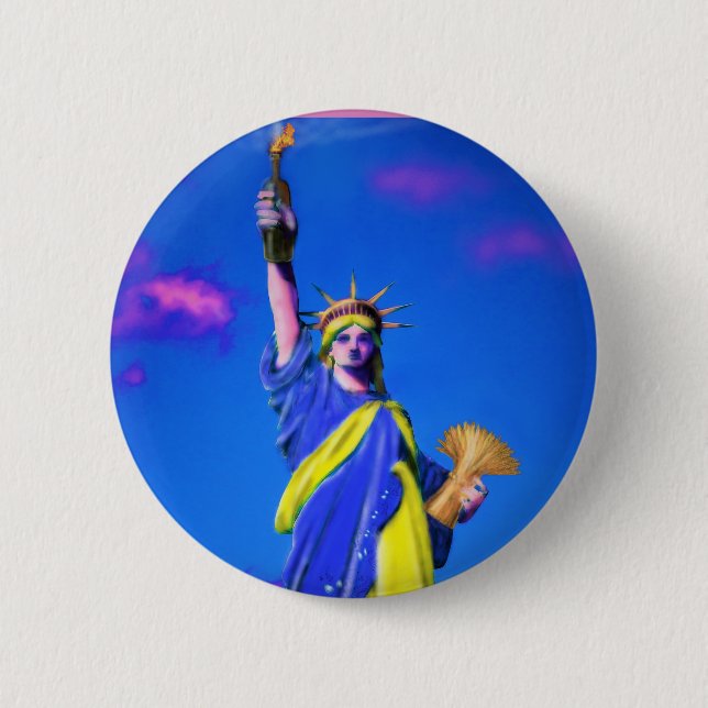 Ukrainian Liberty Button (Front)