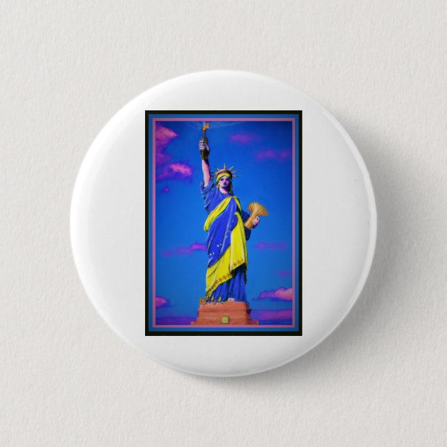 Ukrainian Liberty Button (Front)