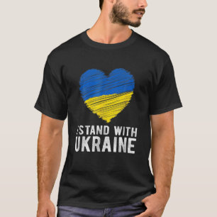 Ukrainian Lover Quote Ukraine Cool I Stand With Uk T-Shirt