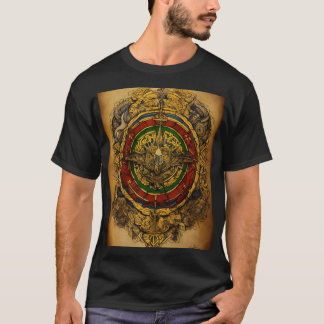 Ukrainian Modern Military Tattoo Sketch Design | U T-Shirt