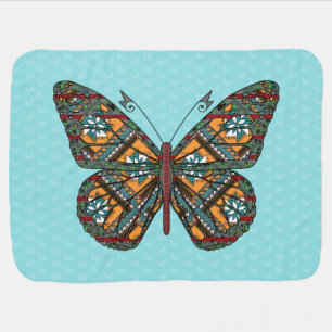 Ukrainian Monarch Baby Blanket