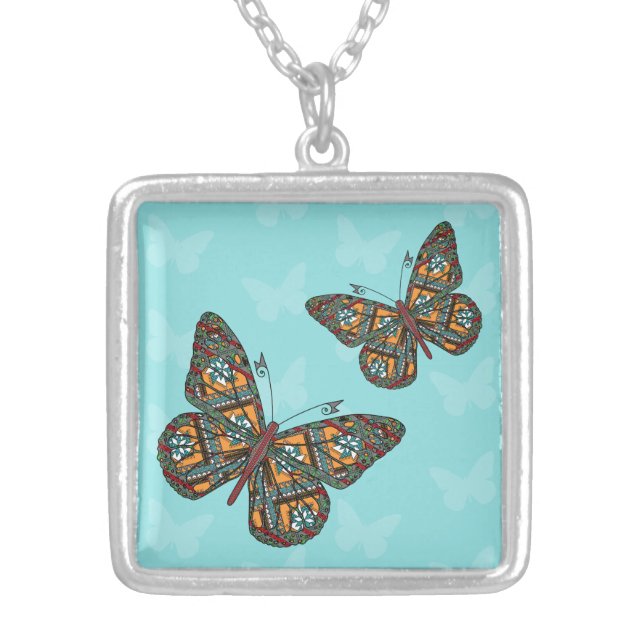 Ukrainian Monarch Necklace (Front)