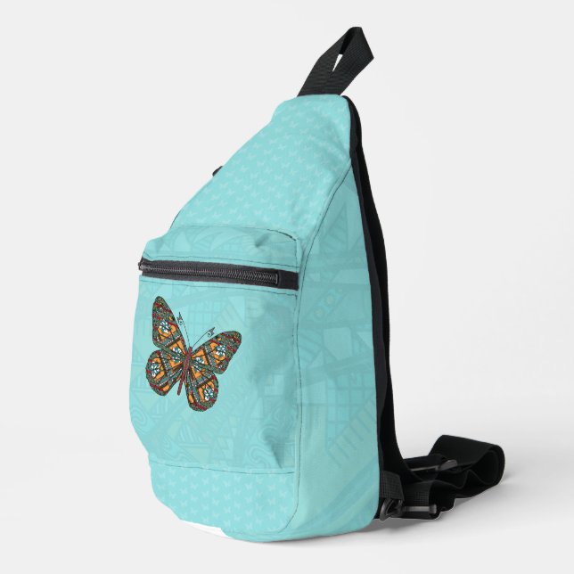 Ukrainian Monarch Sling Bag (Right Corner)