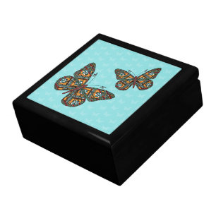 Ukrainian Monarch Tile Box