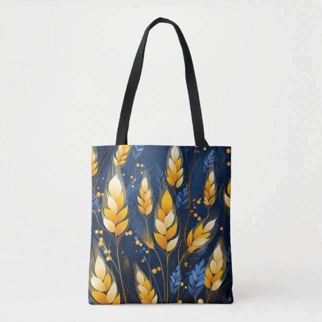 Ukrainian motifs tote bag (Front)