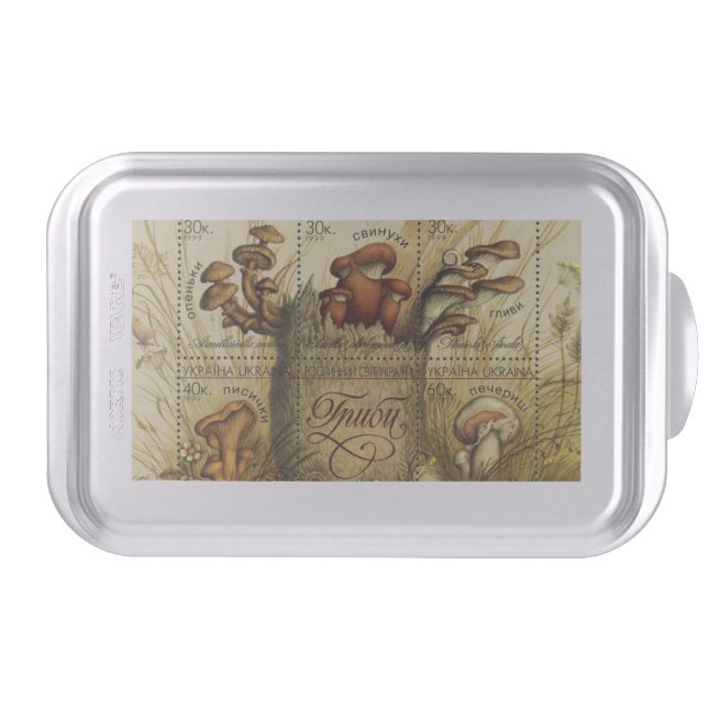 Ukrainian Mushroom Cake Pan (Front)