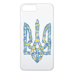 Ukrainian national emblem trident tryzub ethnical iPhone 8 plus/7 plus case
