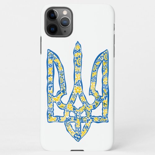 Ukrainian national emblem trident tryzub ethnical iPhone 11Pro max case