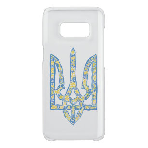 Ukrainian national emblem trident tryzub ethnical uncommon samsung galaxy s8 case